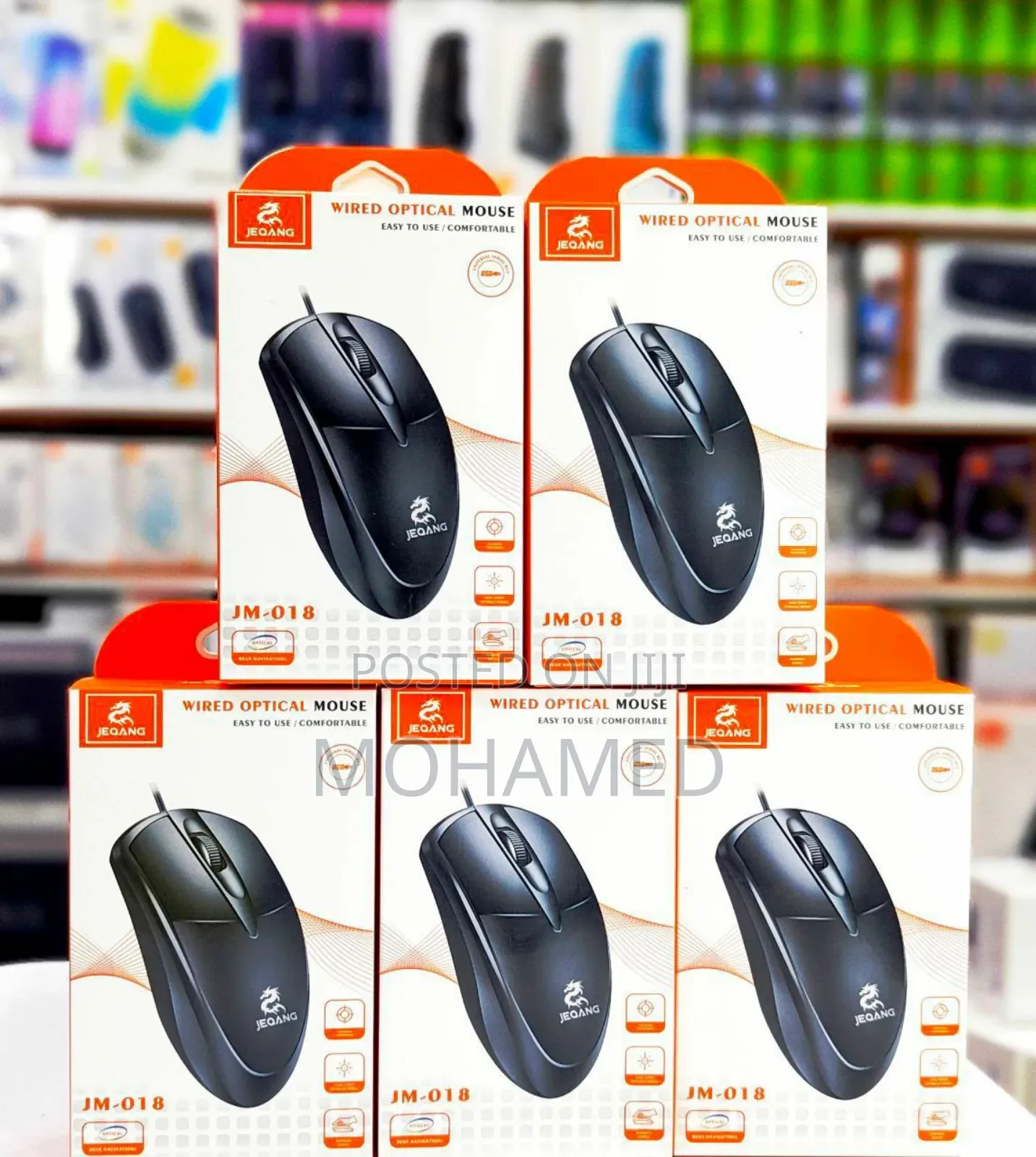 Jeqang Wired Mouse Jm-018
