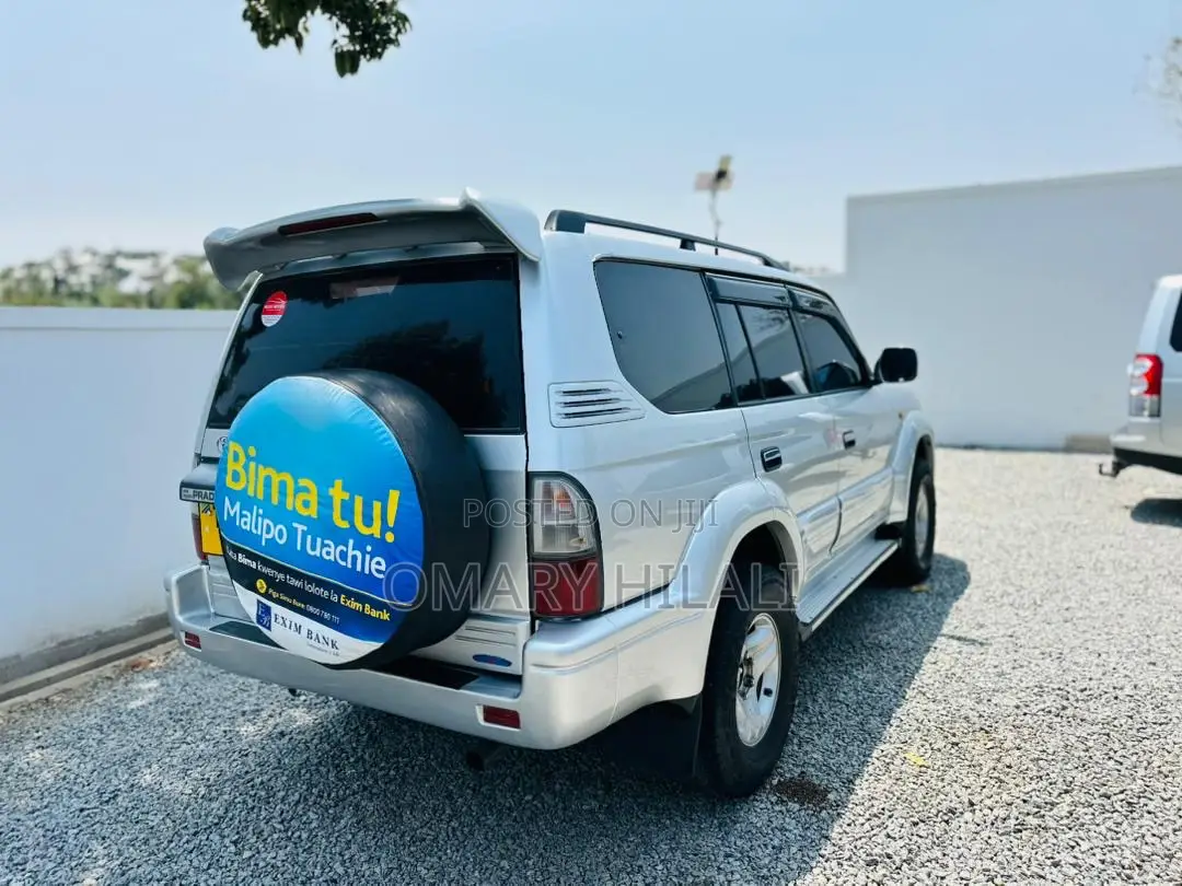 Toyota Land Cruiser Prado 2002 Silver