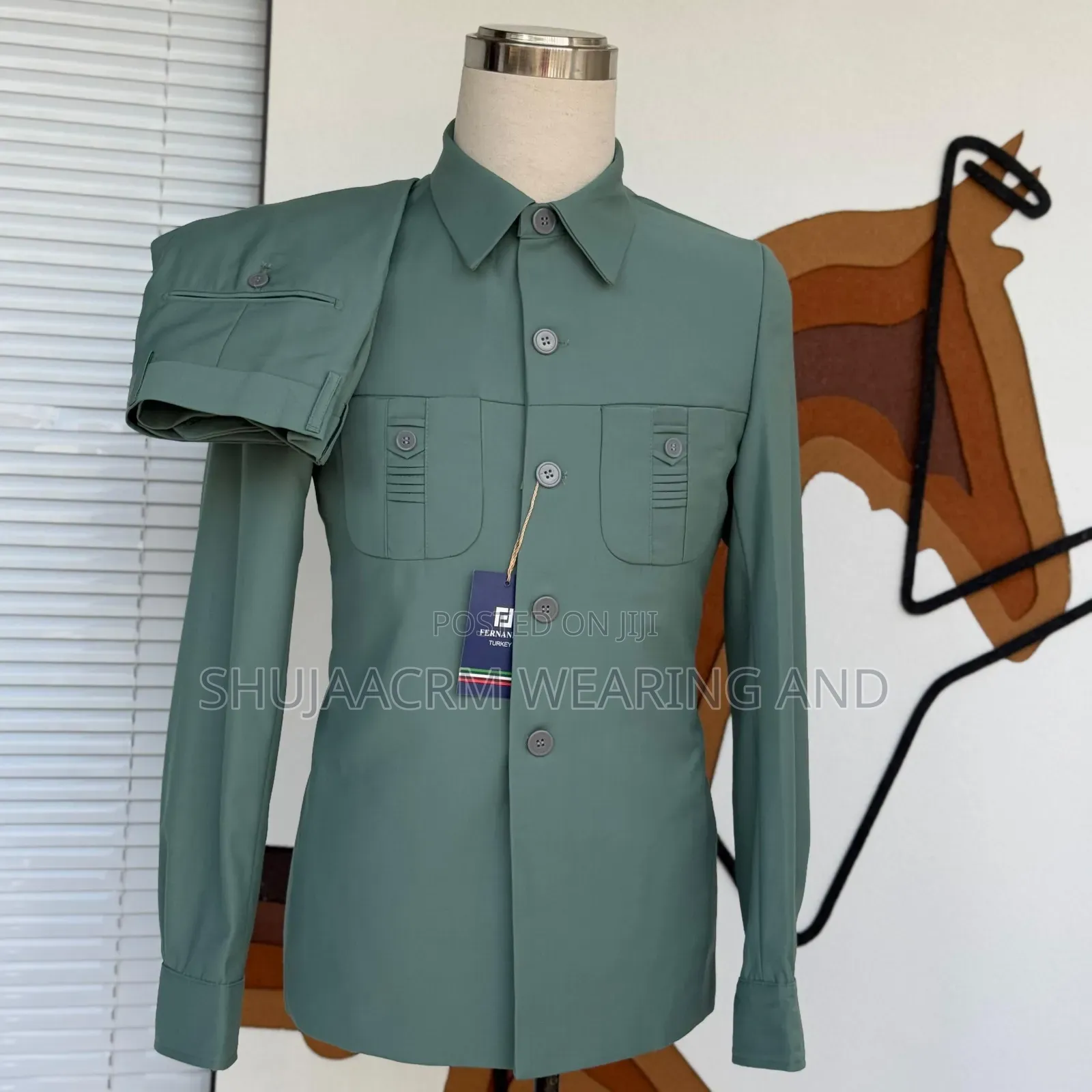 New Arrival Kaunda Suti| Fernando Safari Suti