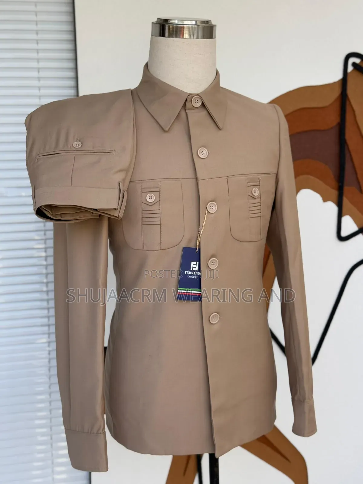 New Arrival Kaunda Suti| Fernando Safari Suti