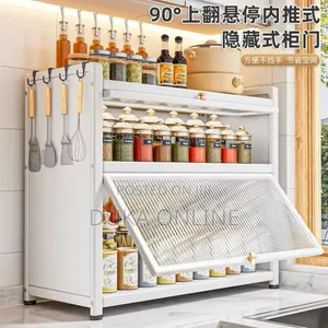 *#Kitchen Countertop Seasons Storage