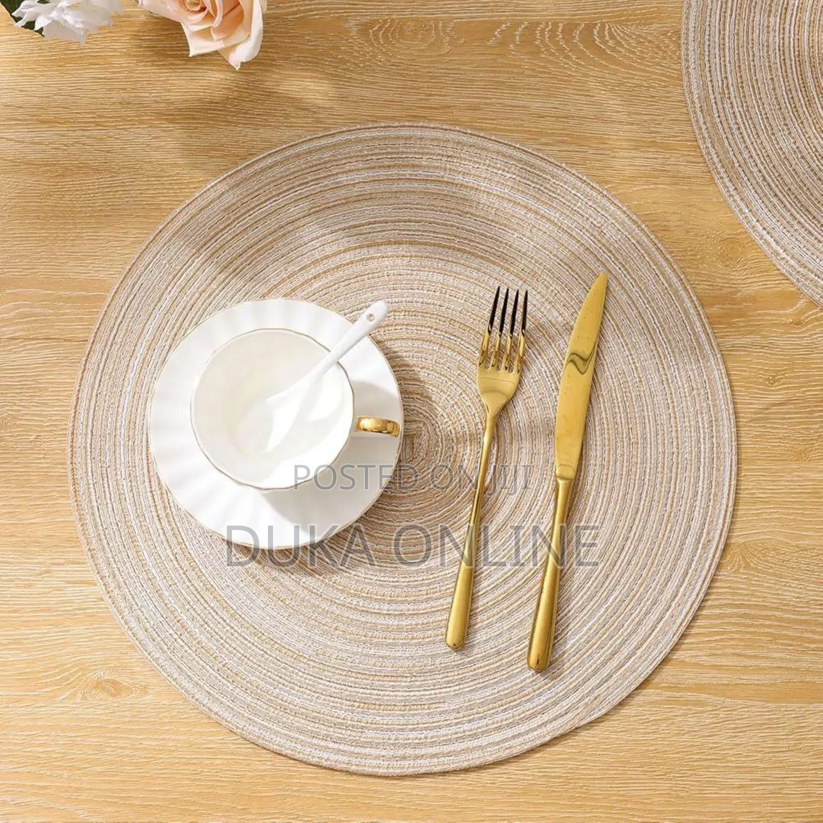 Round Wooven Table Placemat
