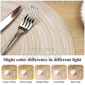 Round Wooven Table Placemat