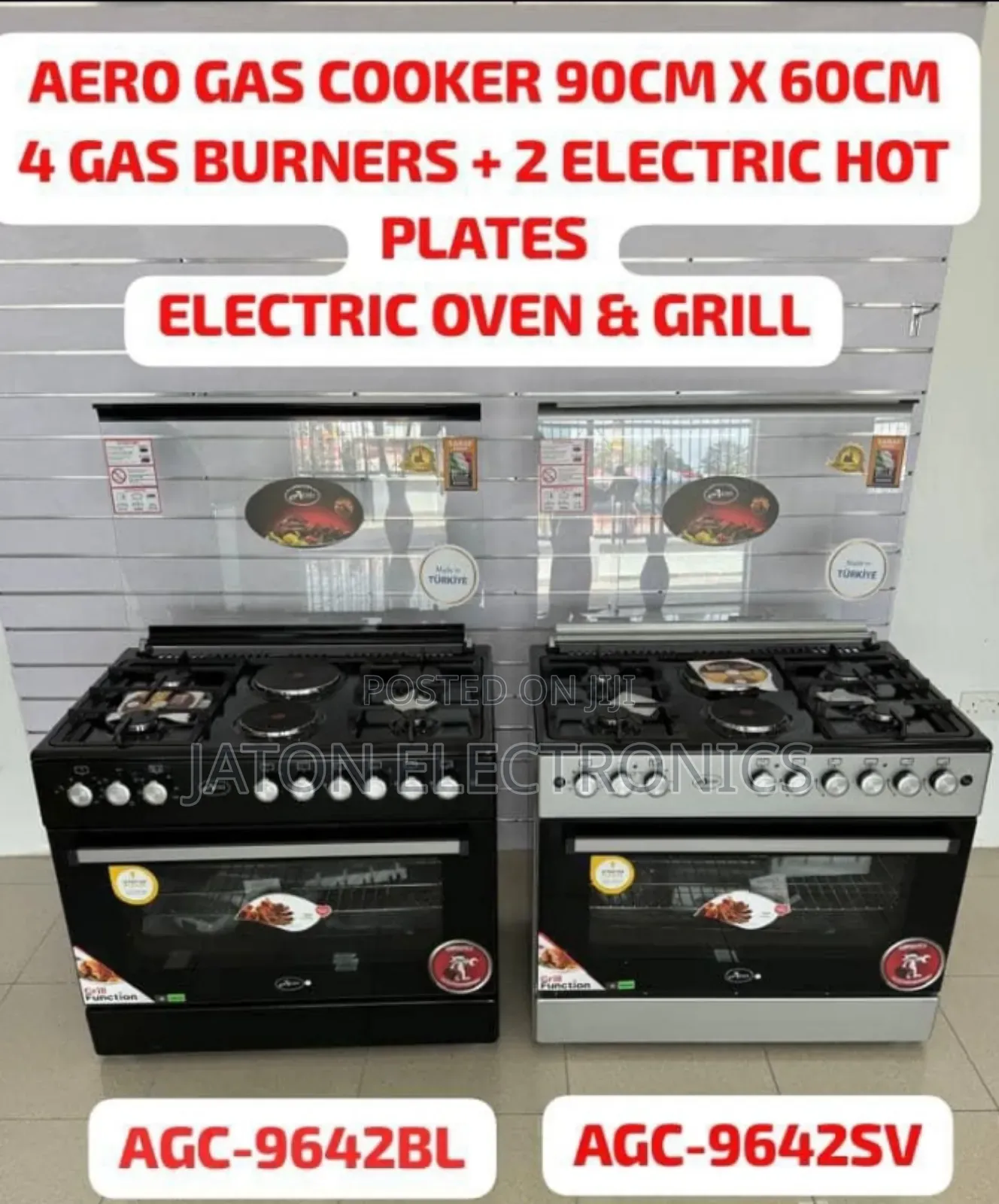 Aero Cooker 6 Plates 4g+2e Oven E