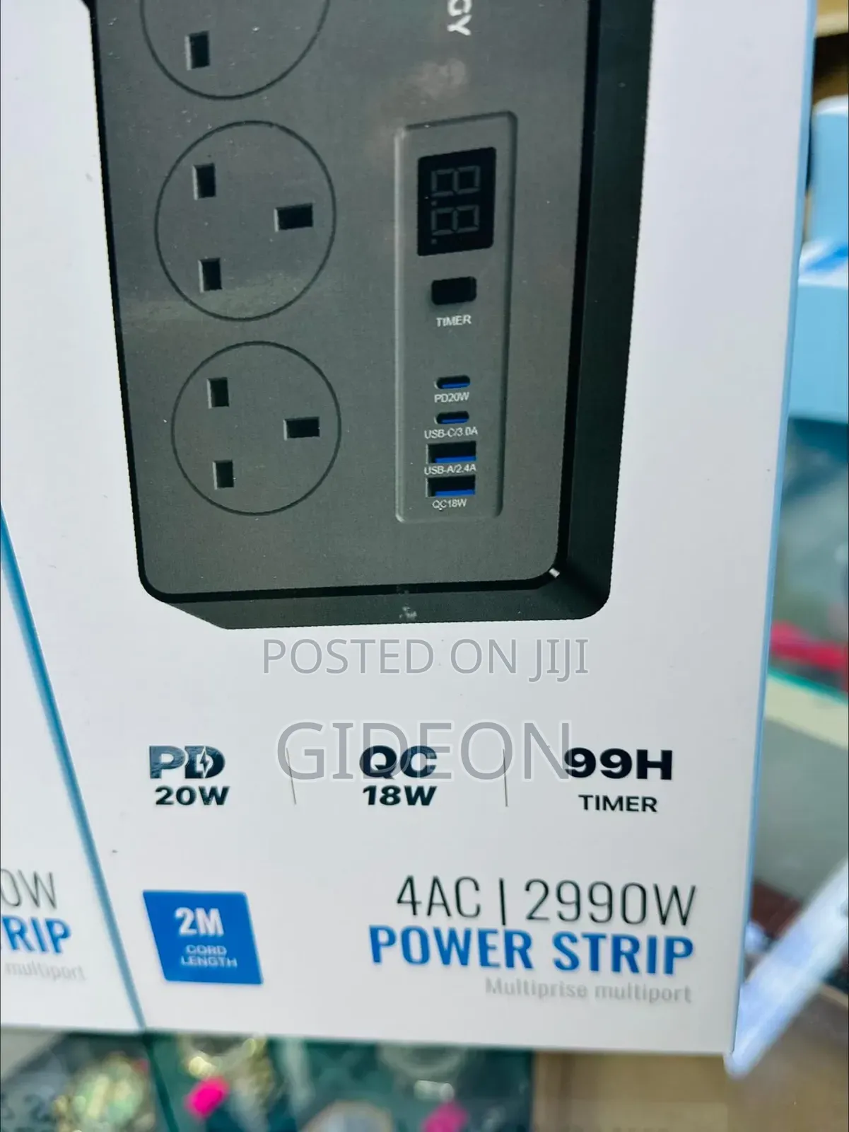 Powerology Power Strip Multiprise Multiport