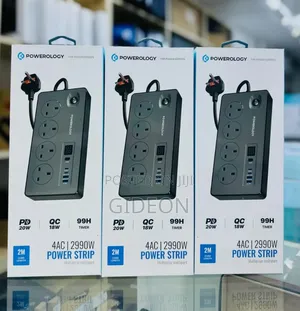 Powerology Power Strip Multiprise Multiport
