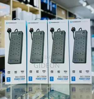 Powerology Power Strip Multriprise Multiport - 8 Port