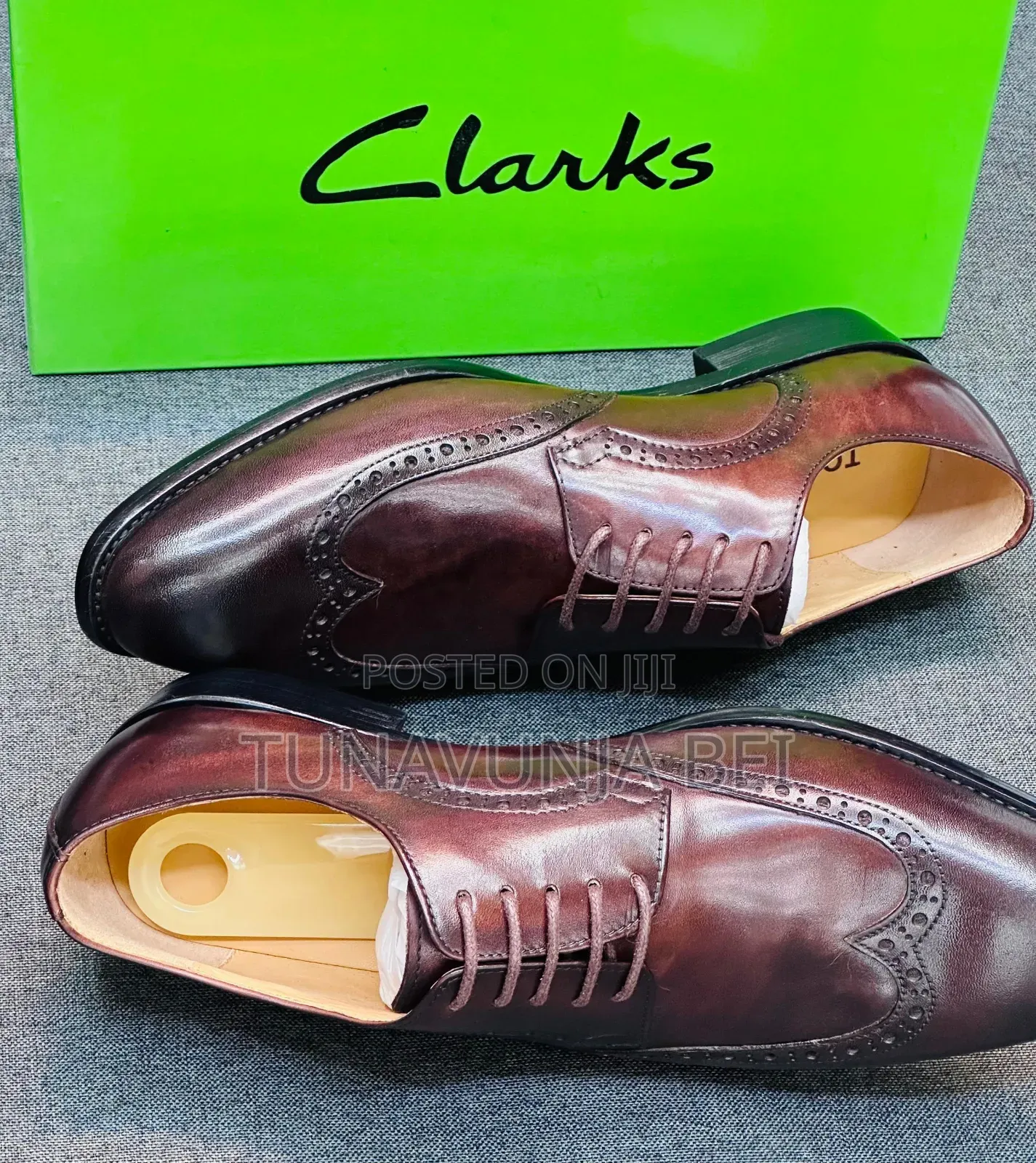 Cracks Coffee Shoes/ Pure Leather Shoes / Made in Italy