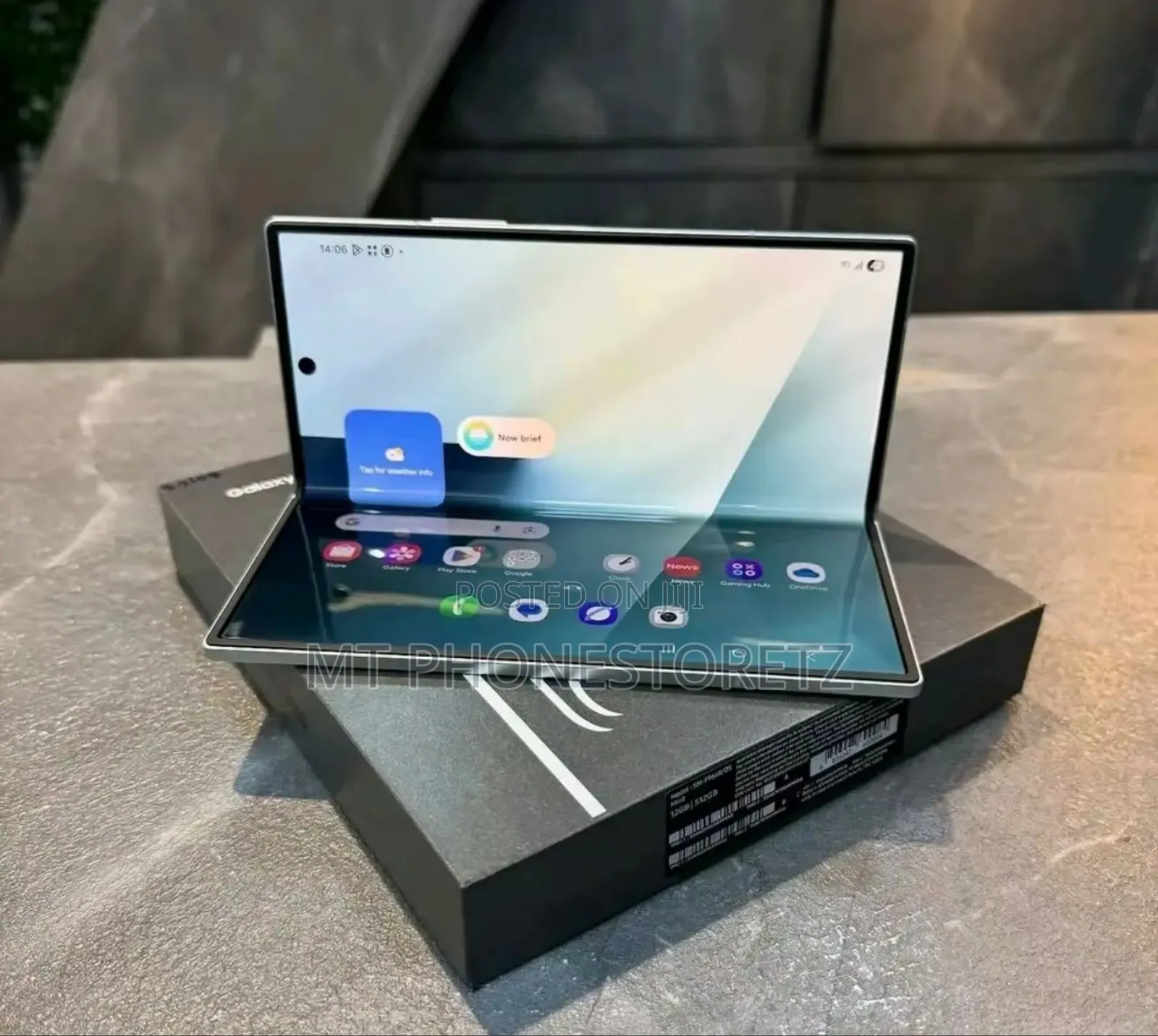 New Samsung Galaxy Z Fold7 512 GB Silver