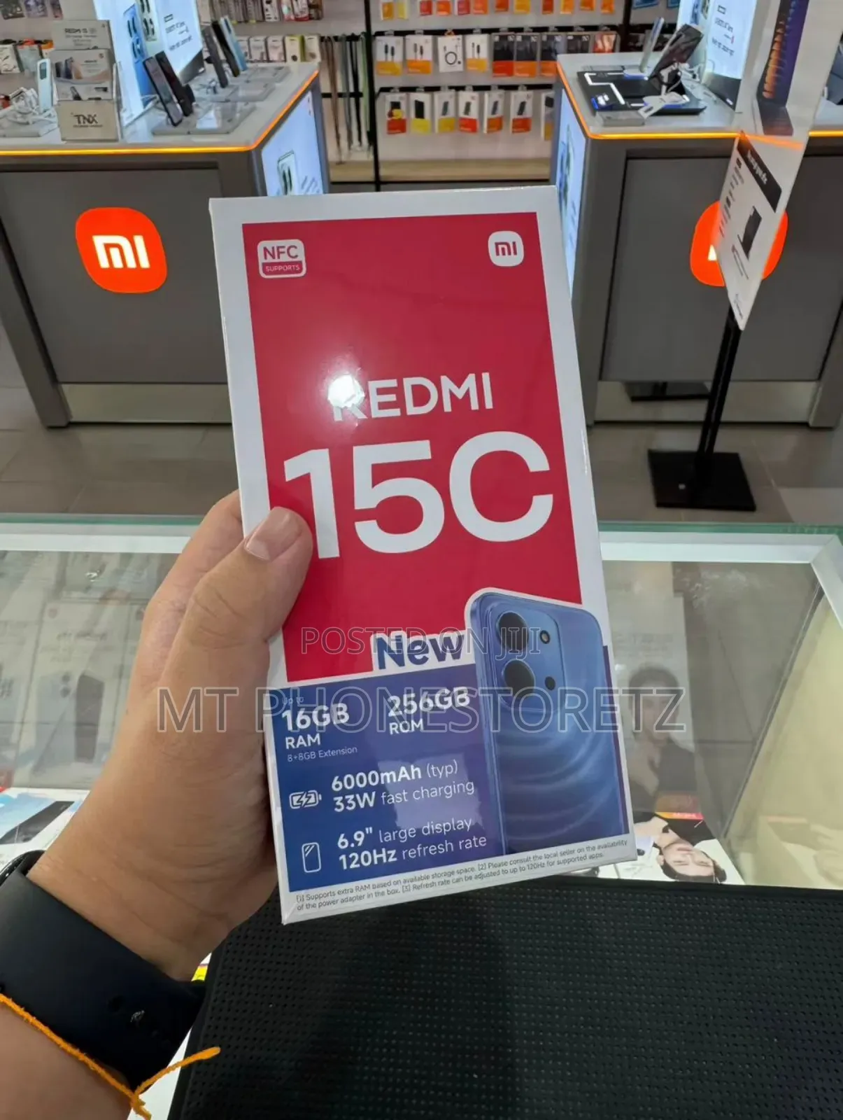 New Xiaomi Redmi 15C 4G 128 GB Black