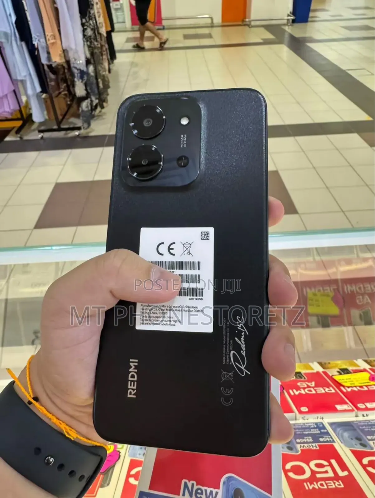 New Xiaomi Redmi 15C 4G 128 GB Black
