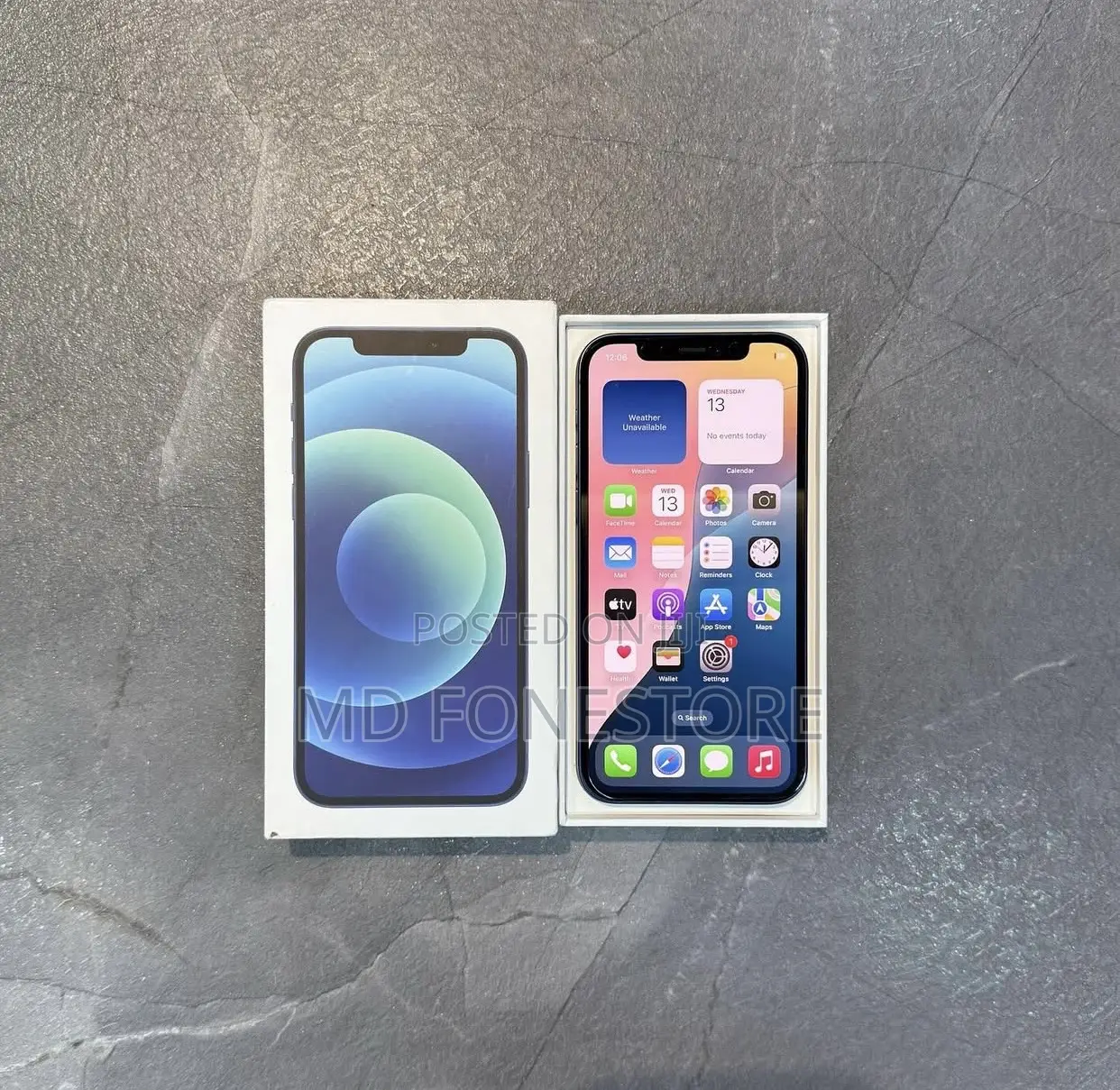 New Apple iPhone 12 64 GB Blue