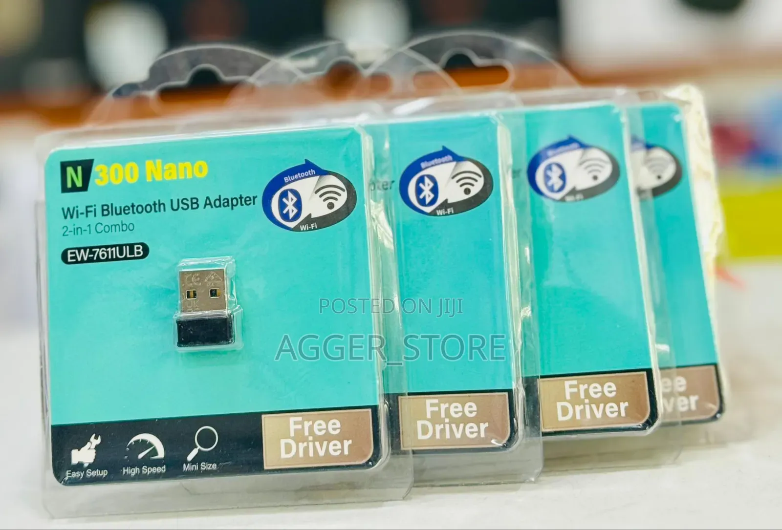N300 Nano Wifi Bluetooth Usb Adopter