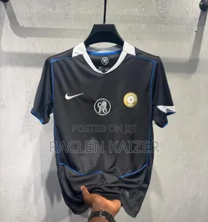 New Black Chelsea Jersey