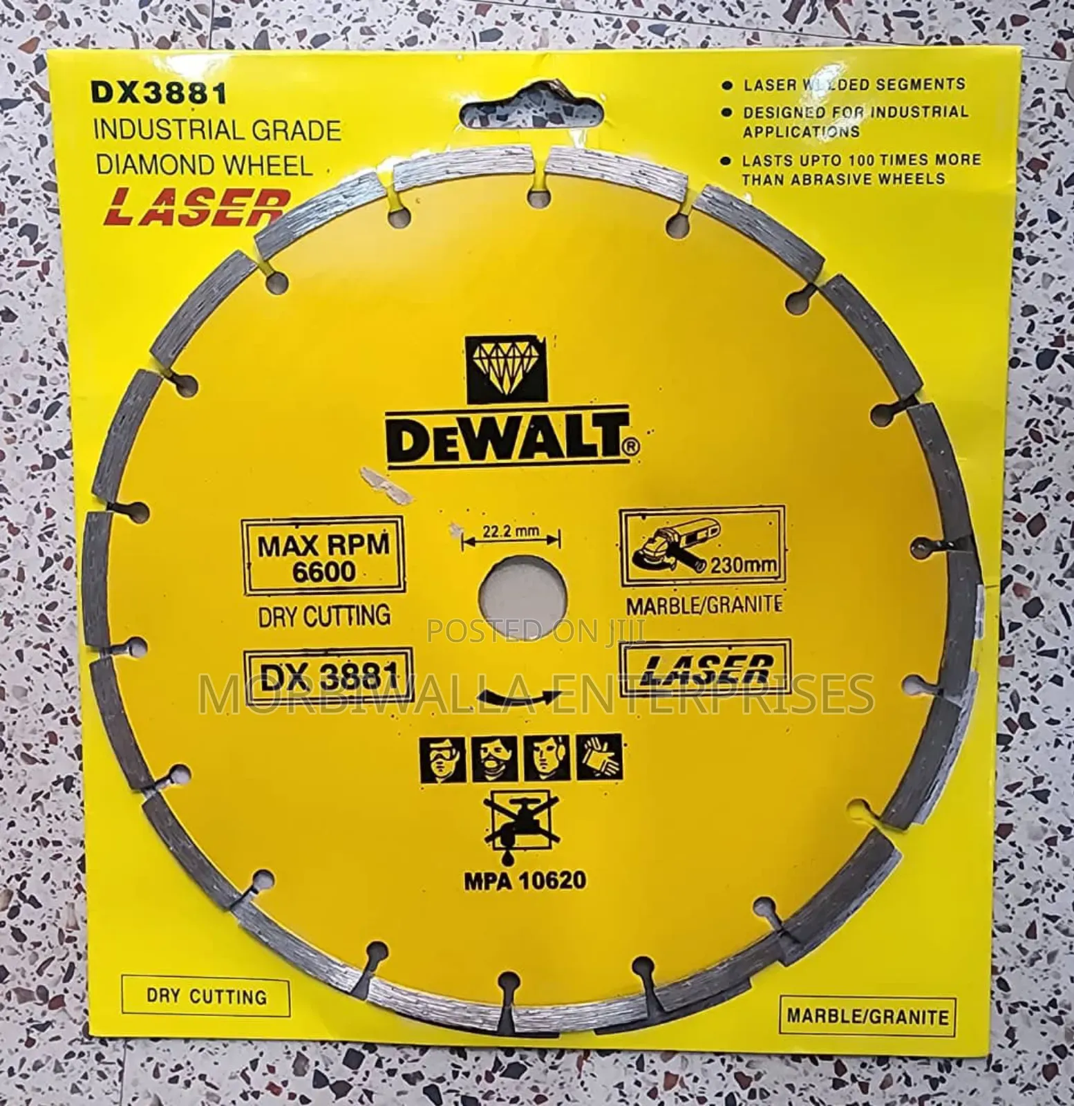Marble Disc 9" Dewalt