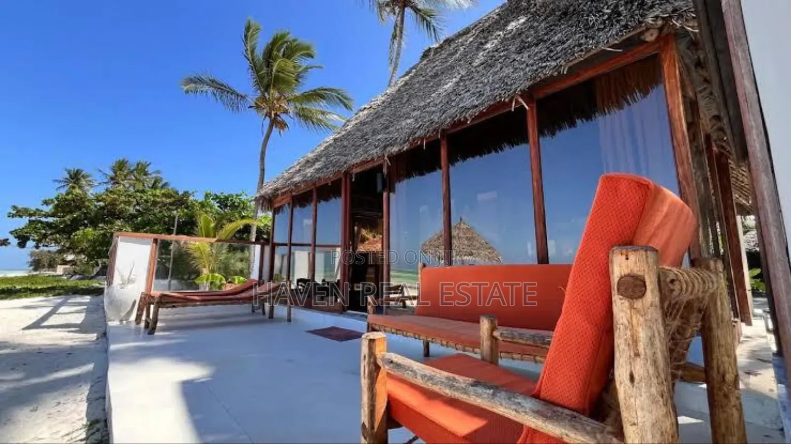 Beach Bungalow Hotel for Sale at Zanzibar