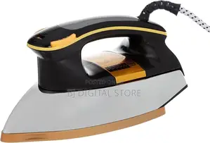 Black Decker 1200w Heavy Weight Dry Iron Black/Gold F550-B5