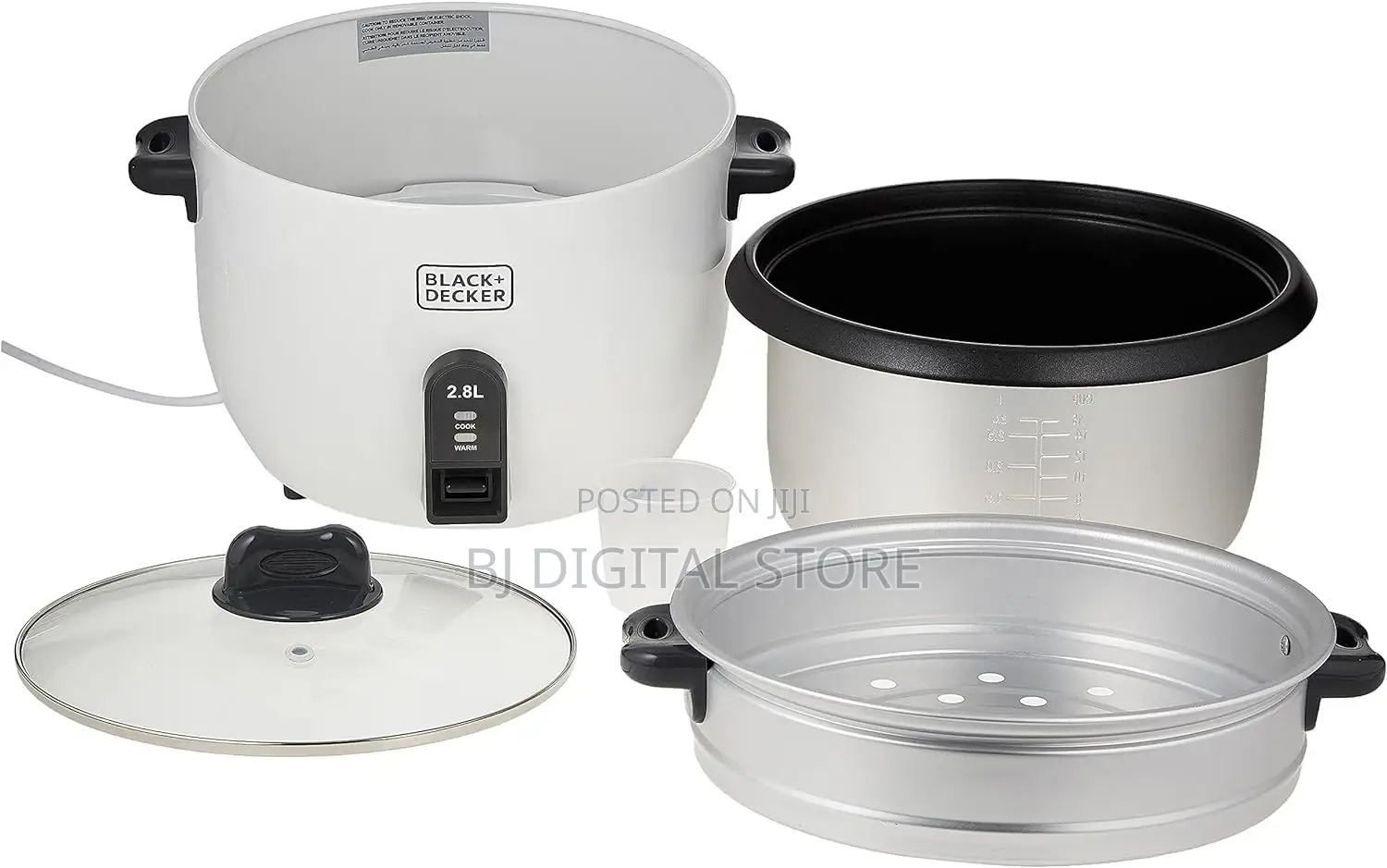 Black and Decker Rc1850-B5 Rice Cooker, 1.8l