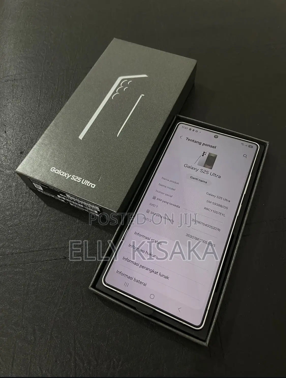 New Samsung Galaxy S25 Ultra 256 GB White