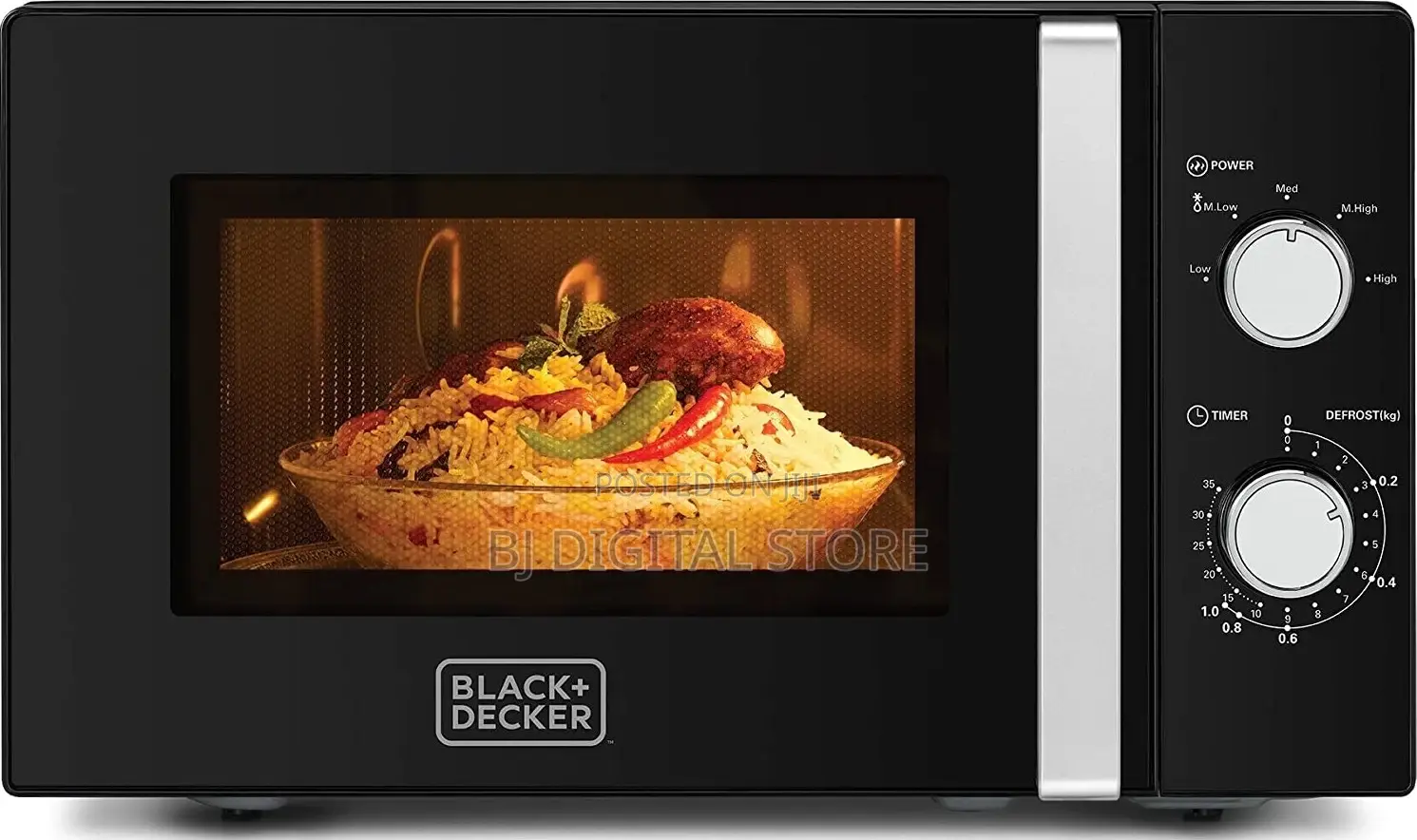 Black+Decker Microwave Oven, 20l, 700w Power, 30- .