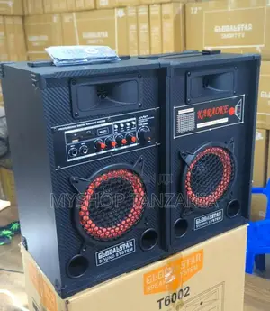 Gs-T6002 Global Star Karaoke Speaker New