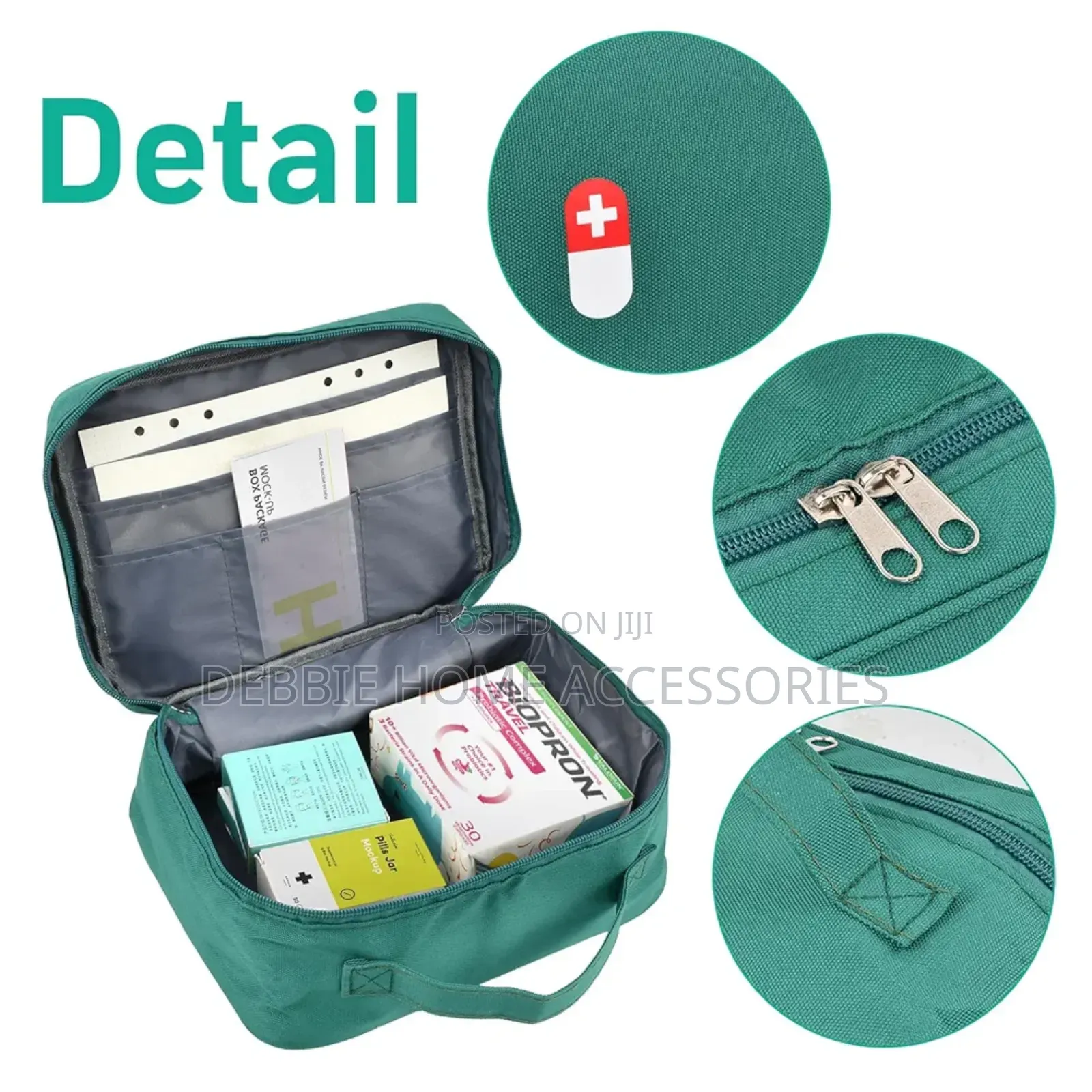 Portable First Aid Kit or Medical Storage Bag(Empty)