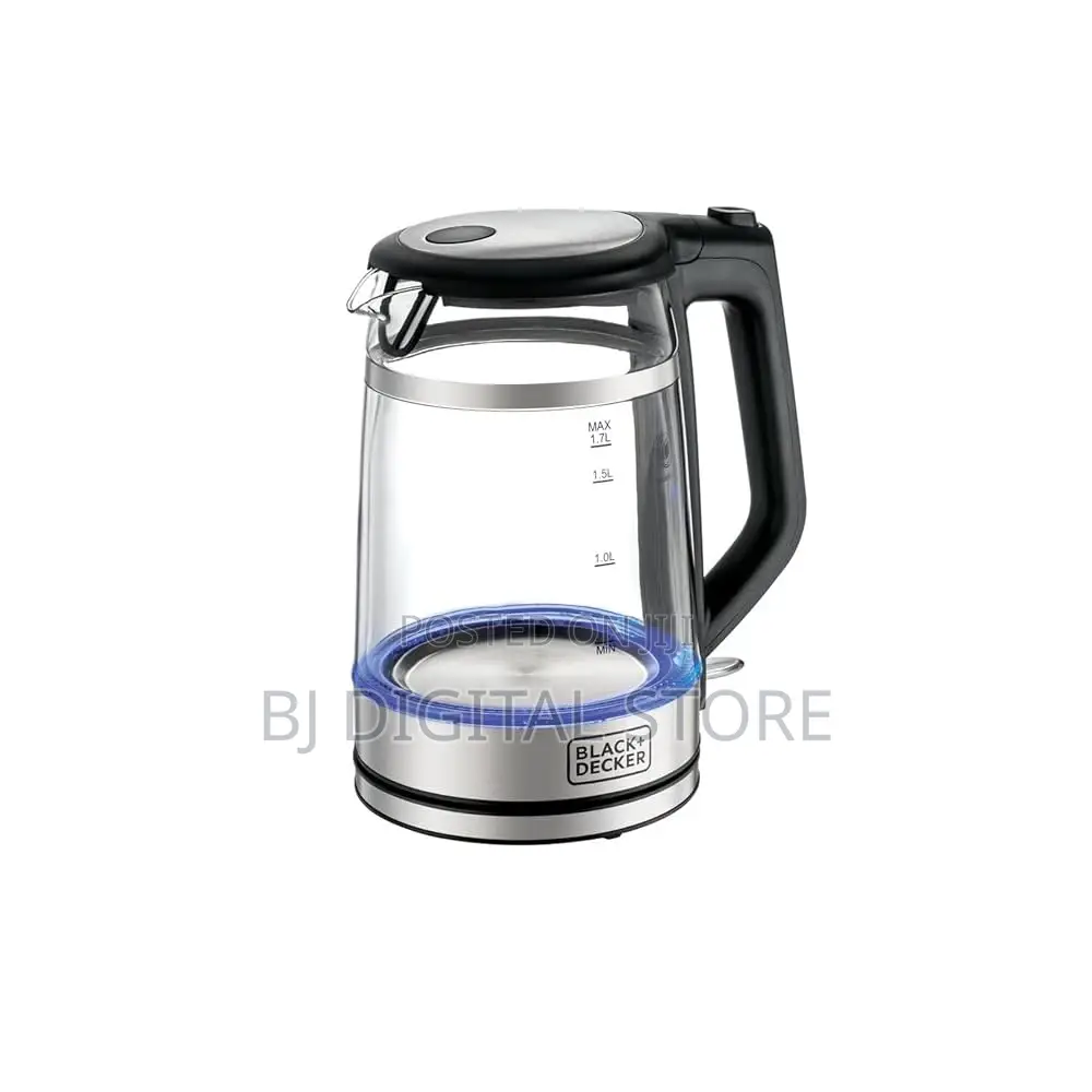 Black+Decker Digital Kettle, 2200w, 1.7l