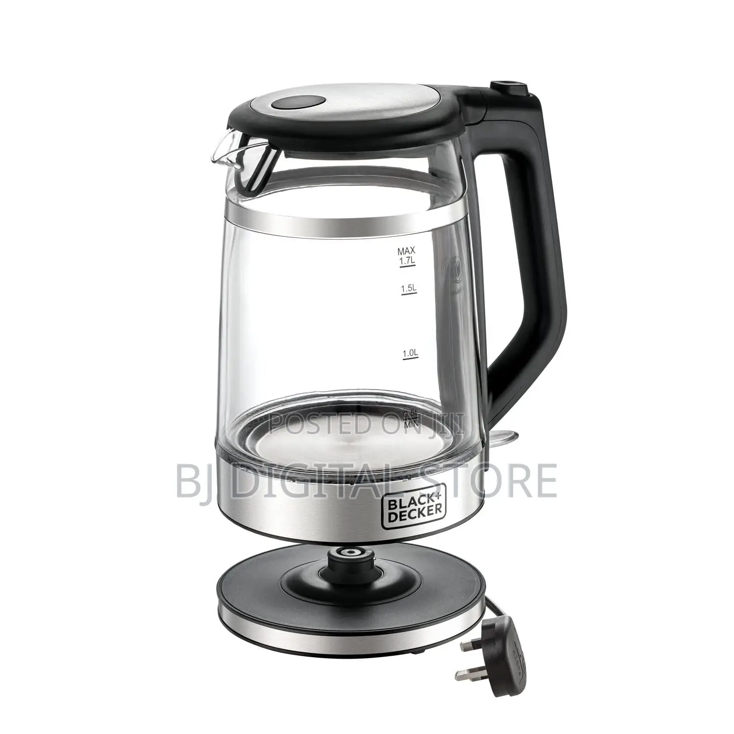 Black+Decker Digital Kettle, 2200w, 1.7l