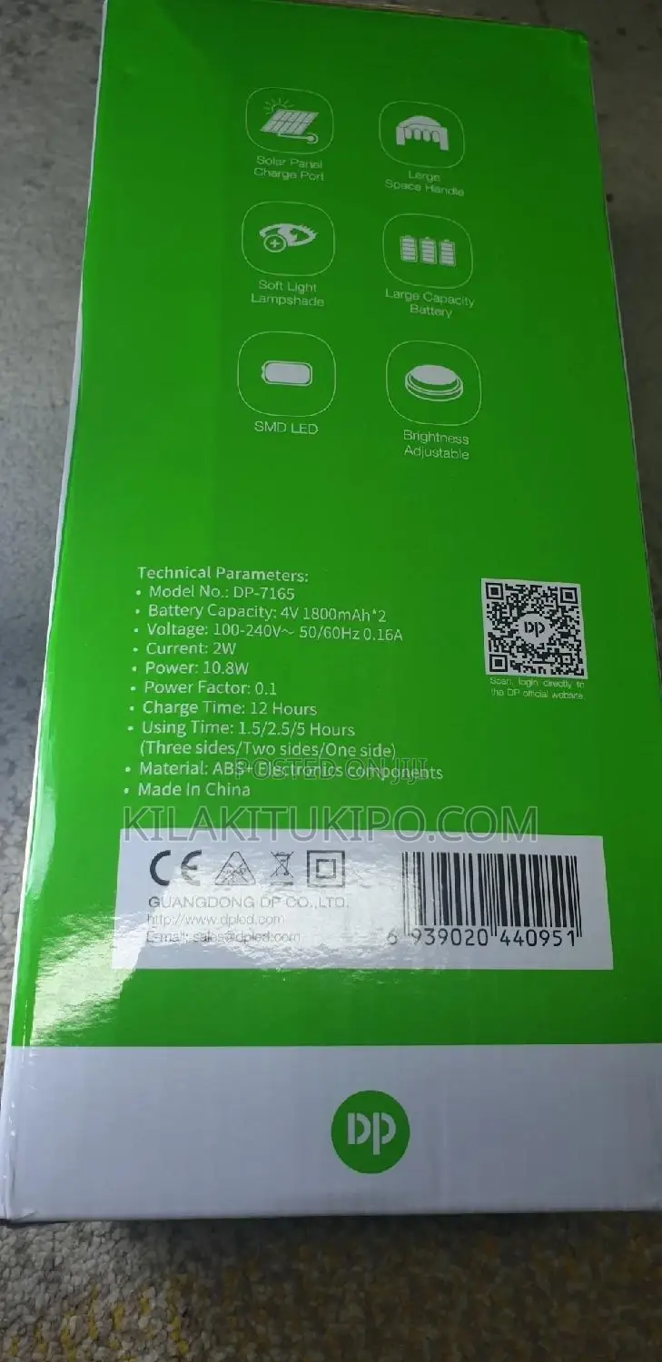Led Rechargeable Light Ac/Dc