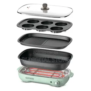 Black+Decker 3-in-1 Multifunction Grill, 1400w