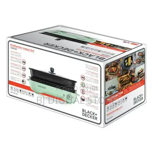Black+Decker 3-in-1 Multifunction Grill, 1400w