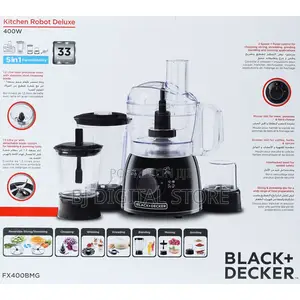 Kitchen Robot Deluxe - 400w Fp With Blender + Mincer + Grinder