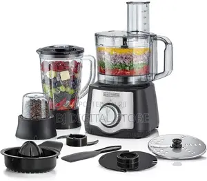 Black+Decker 600 W 29 Function Food Processor With Blender