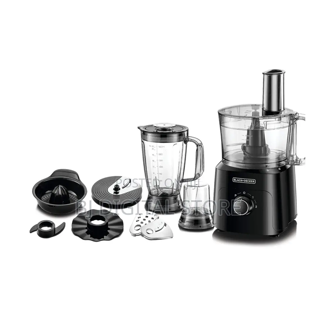 Black+Decker 600 W 29 Function Food Processor With Blender