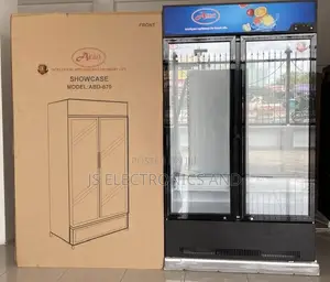 Aero Double Door Beverage Cooler Showcase Liter 670 New Model Original