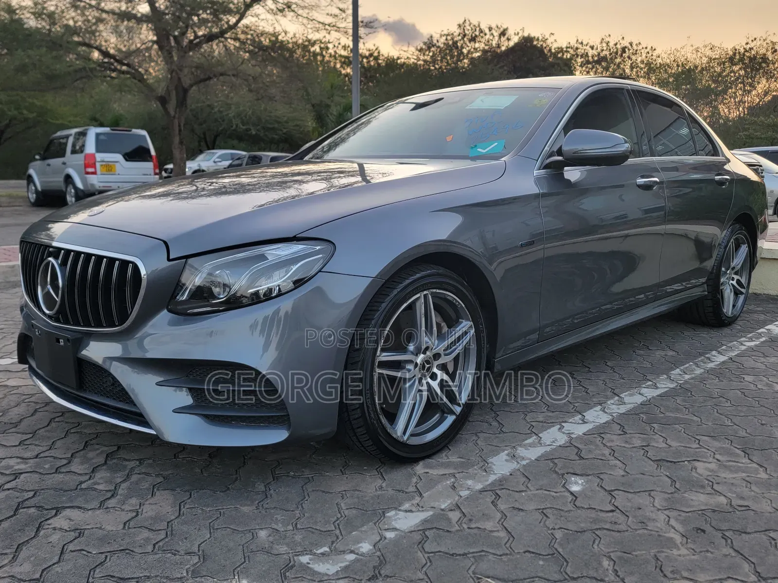 Mercedes-Benz E350e 2018 Gray