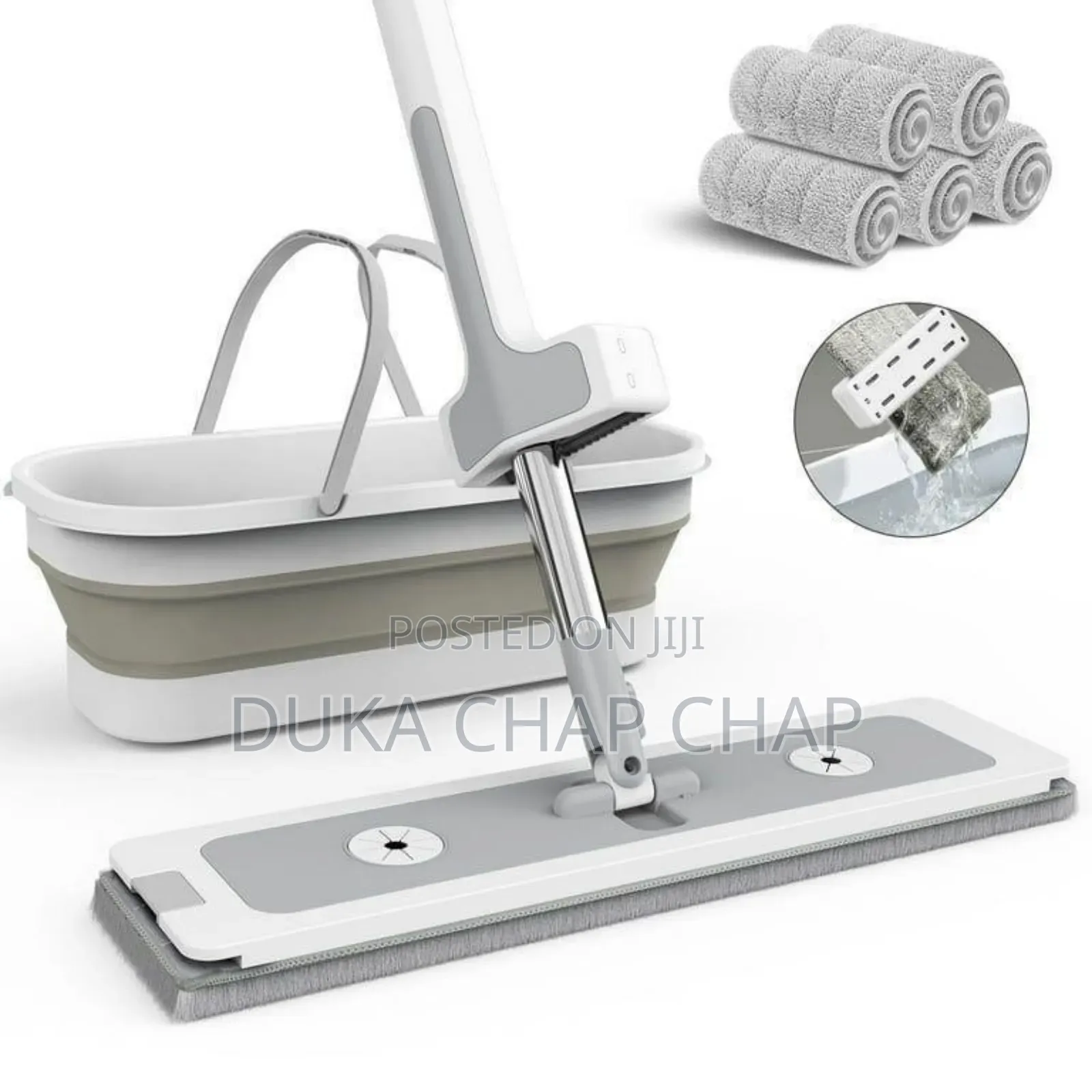 Gray Plastic Basket