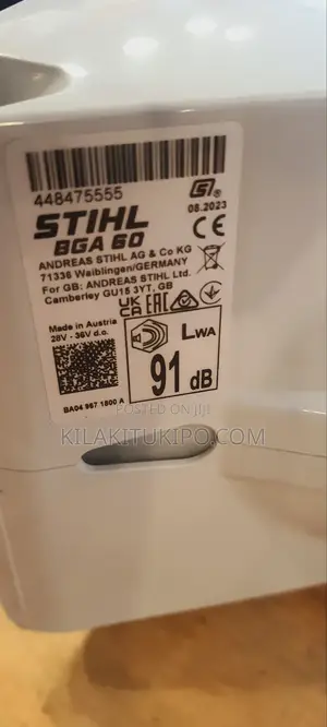 Stihl Bga60 Cordless Air Blower