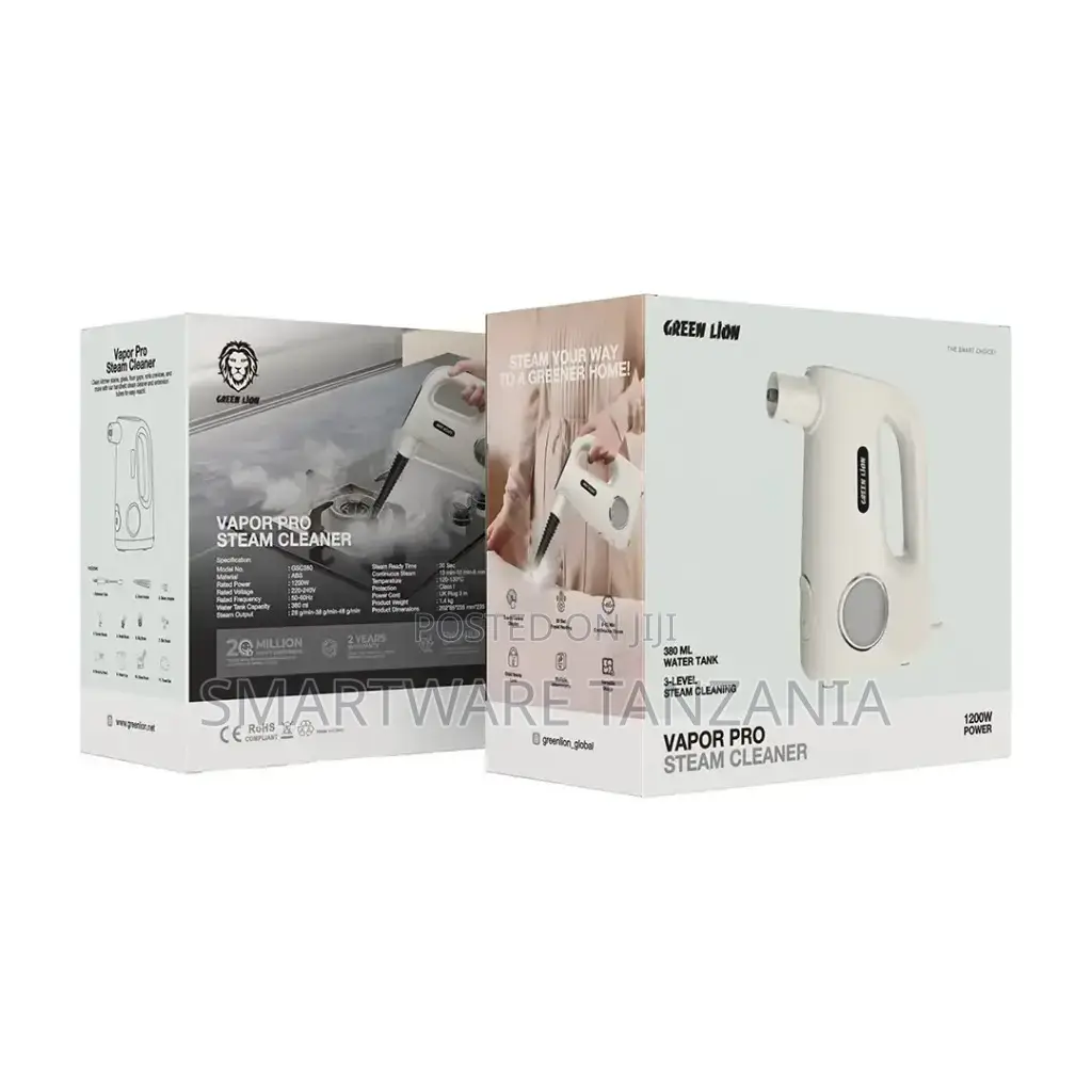 Green Lion Vapor Pro Steam Cleaner 1200w - Beige