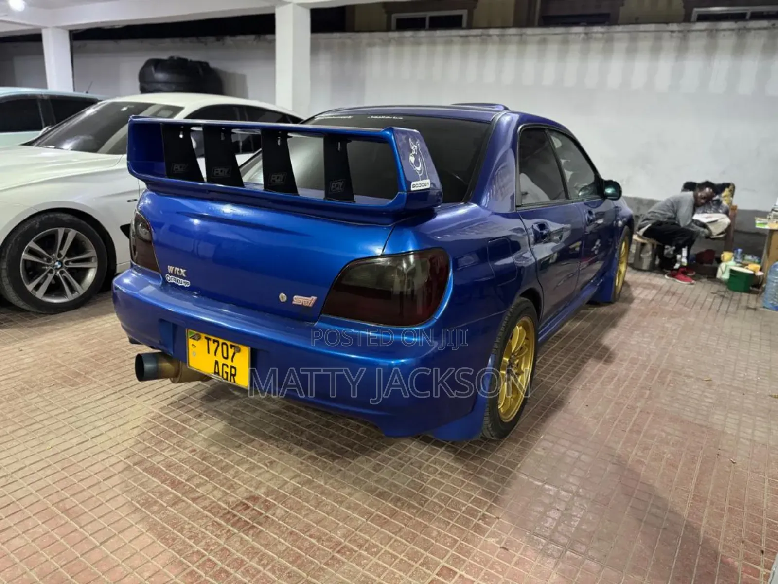 Subaru Impreza 2.0 WRX STi 2002 Blue