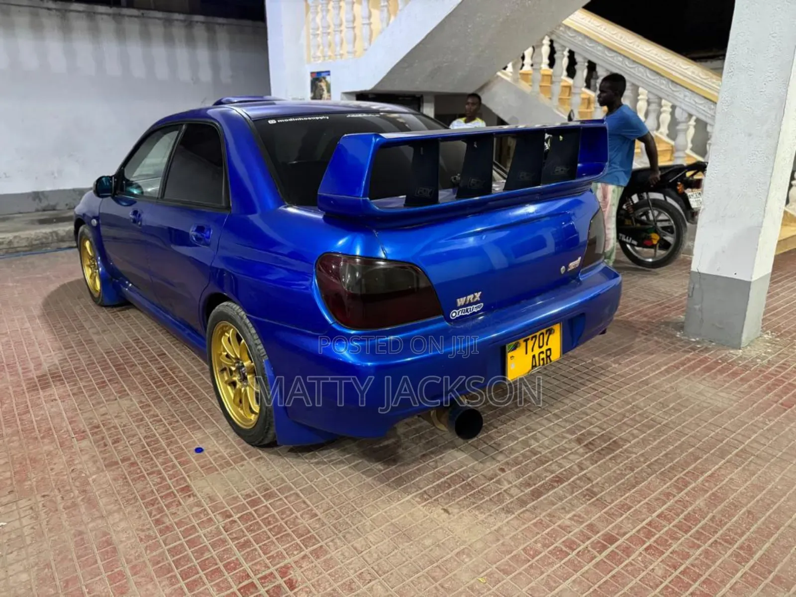 Subaru Impreza 2.0 WRX STi 2002 Blue