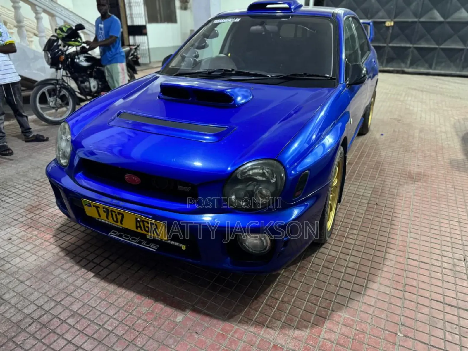 Subaru Impreza 2.0 WRX STi 2002 Blue