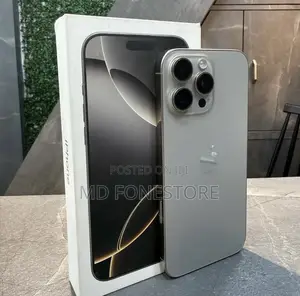 New Apple iPhone 16 Pro Max 256 GB Silver
