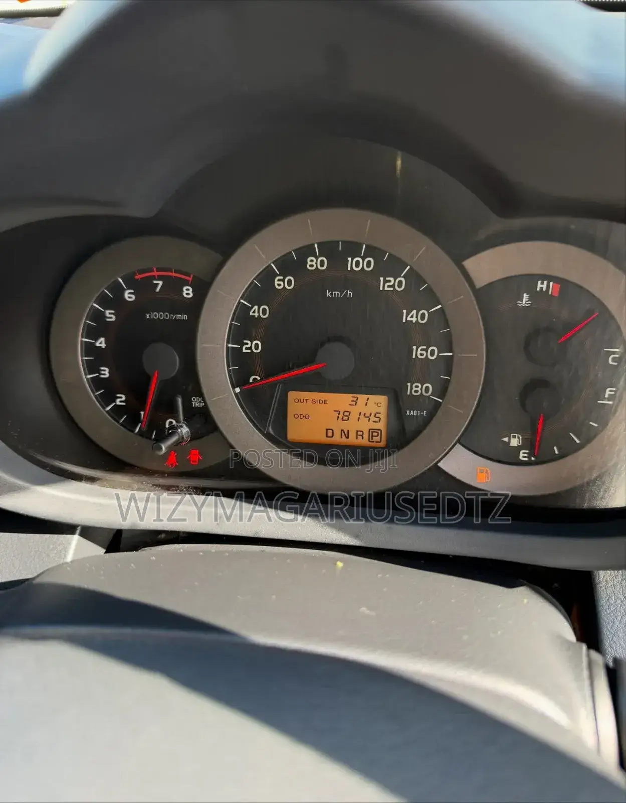 Toyota Vanguard 2012 Gray