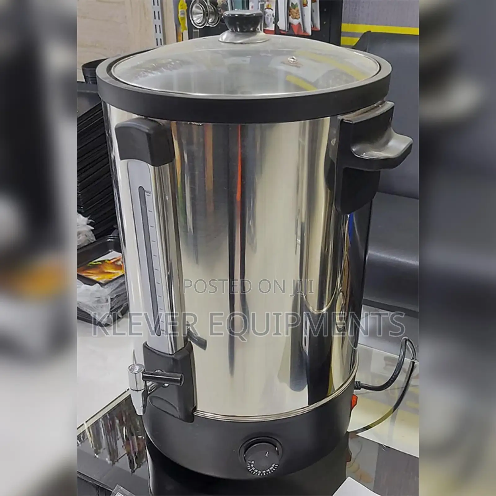 Stainless Steel 35 Litres Electric Water Boiler Double Walled