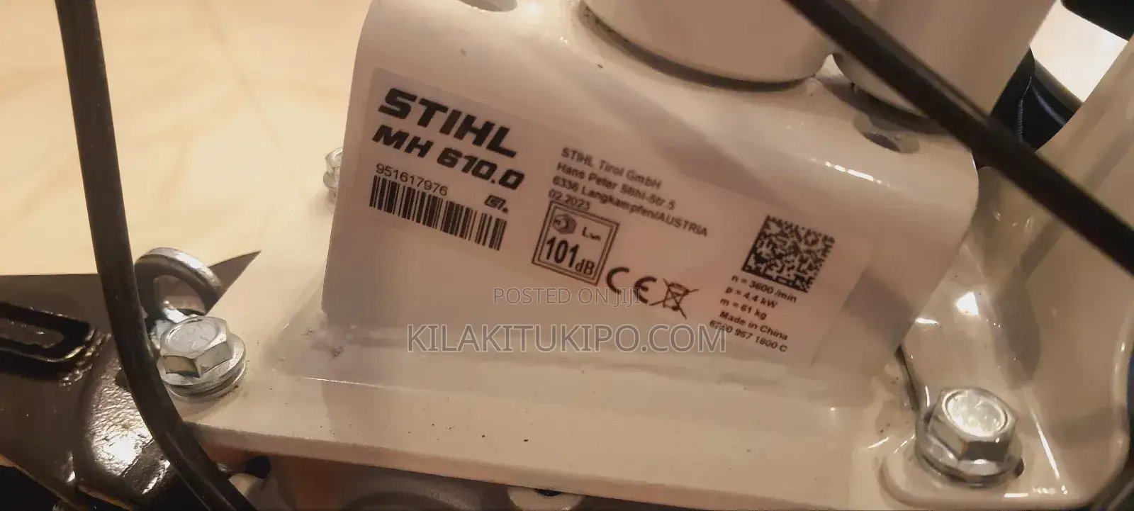 Stihl Mh 610 Powerfull Tiller
