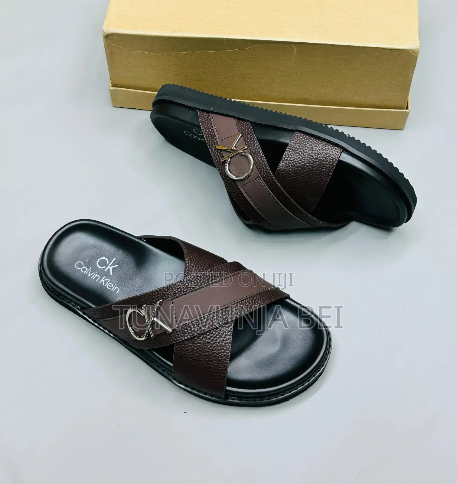 Calvin Klein Sandals Full Box