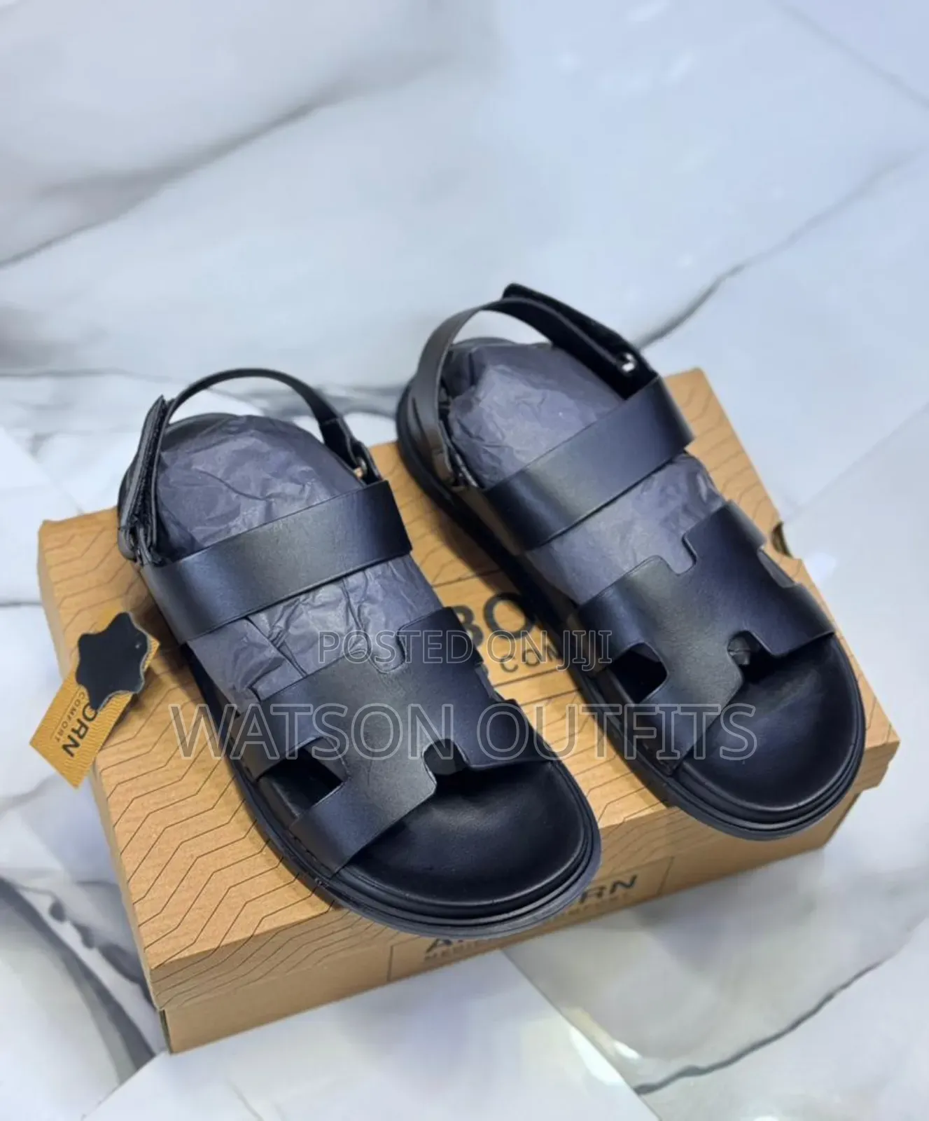 Men's Sandals or Leather Open Shoes Very Very Quality and Classic