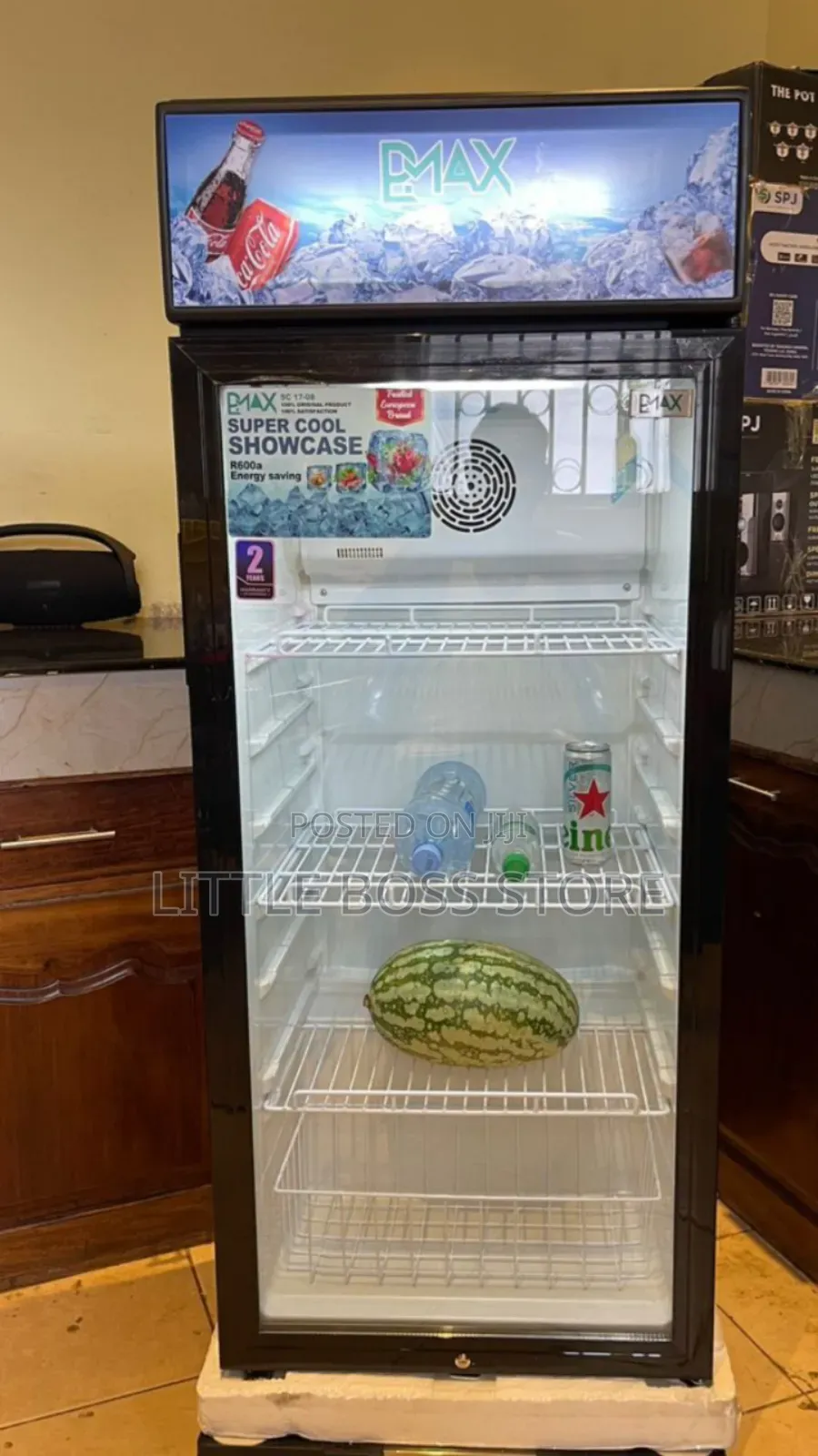 Bmax Showcase Fridge Liter 180