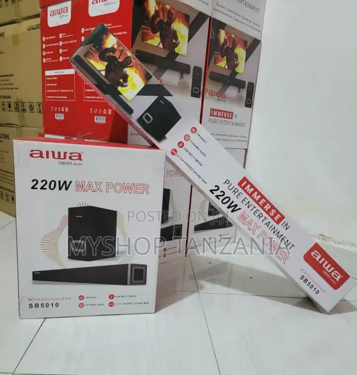 Aiwa Wired Soundbar 220w New